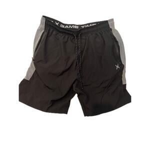 Gametime Black Athletic Shorts Mens 3XL